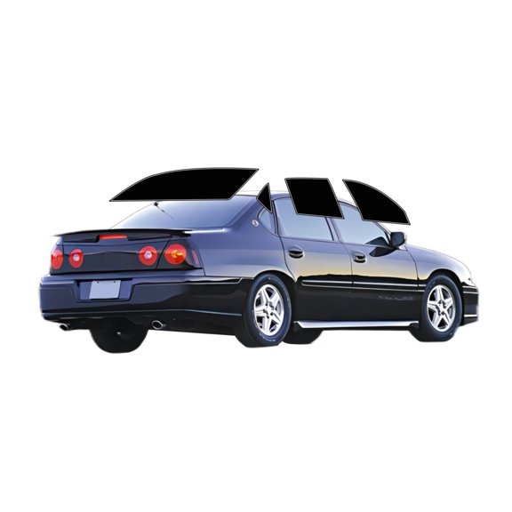 Haiy Co - PreCut 2Ply 05% Window Tint Film Kit For 2000-2005 Chevrolet Impala -Side+Rear Window