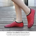 thumbnail image 2 of Sonducket 1 par de zapatos de agua elásticos para buceo, vela, natación, Yoga, Fitness, calcetín descalzo, zapatillas de deporte para exteriores, Tacos atléticos Rojo 48/49 Sonducket OD023242-08, 2 of 6