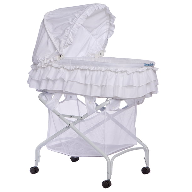 Dream On Me Layla 2In1 To Cradle, White