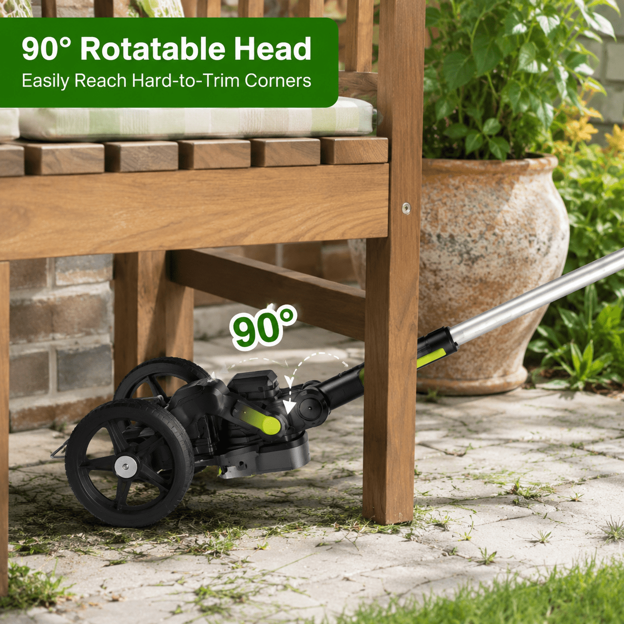 Cordless String Trimmer Grass Mower