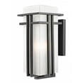 thumbnail image 1 of Outdoor Wall Light Black Aluminum  Glass, 1 of 1