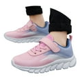 thumbnail image 3 of NOKIO Kids Cross-Trainer Sneakers - Breathable Mesh 𝖠thletic Shoes with Cushioned Sole for Boys Girls All-Day Comfort in Spring Fall, 3 of 9