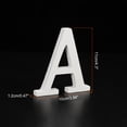 thumbnail image 2 of Wooden Letters A 4.3 Inch Wooden Alphabet Letters Decoration for DIY, 2 of 6