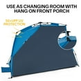 thumbnail image 6 of Leedor Beach Tent Sun Shelter Portable Windproof Pop Up Shade Instant Beach Umbrella, 6 of 7