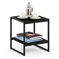 thumbnail image 4 of Furinno Camnus Modern Living 2-Tier End Table, Americano, 4 of 6