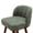 Sage Green, variant on Carolayne 26" Bar Stool Set of 3 with Upholstered Back, for Home Kitchen, Linen Beige