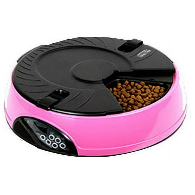 EIMELI 6 Repas pour Animaux Distributeur Automatique de Nourriture avec Minuterie et Quantification Machine d'Alimentation Intelligente Bol de Nourriture pour Chat Bol pour Chien