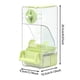 thumbnail image 3 of No Mess Bird Cage Feeder Comedero automático de plástico para pájaros Gran capacidad No Mess Auto Bird Feed Dispenser Fácil de limpiar Comedero automático para jaulas, 3 of 6