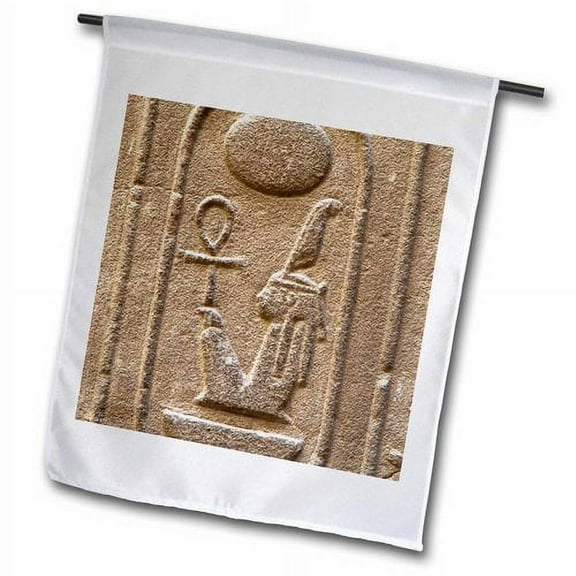3dRose, Maat, Nebmaatre or Amenhotep III, Luxor temple, Egypt-CN02 PRI0009 - Prisma, 12 x 18 inch Garden Flag
