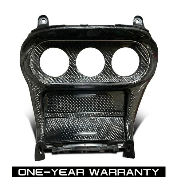 ECP-AUTOTEILE fit for 08-15 Lancer EVO X MR/GSR A/C Dash Bezel Assy Premium Carbon Fiber