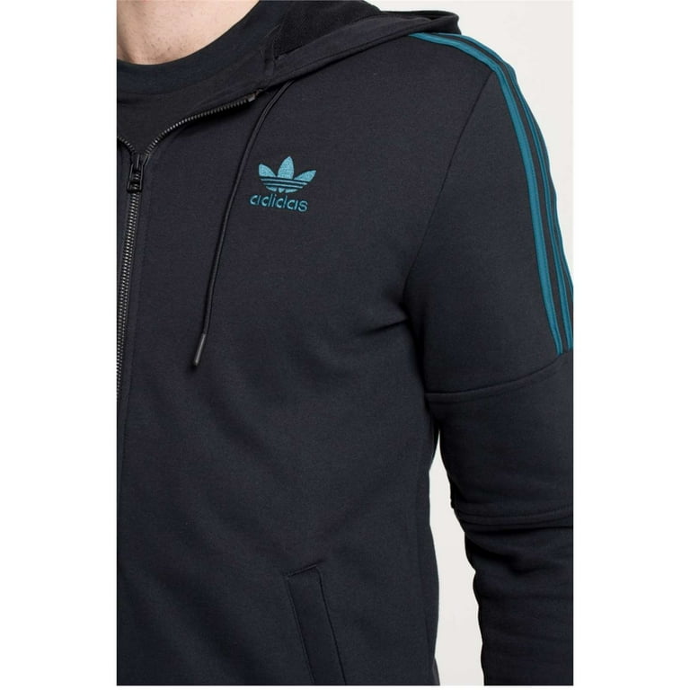 Mens navy adidas hoodie sales