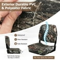 thumbnail image 5 of YYAo Fishing Boat Seat, Boat Seat, Boat Chair Boat Captain Chair,2-Piece Folding Boat Seat Set with Sponge Padding-Camouflage, 5 of 8
