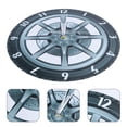 thumbnail image 3 of Tineasur Acrylic Car Wheel Wall Clock Industrial Style Home Decor Unique Gift for Living Room Office, 3 of 6
