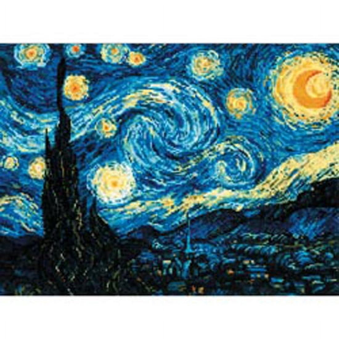 RIOLIS Counted Cross Stitch Kit 15.75"X11.75"-Starry Night-Van Gogh's (14 Count)