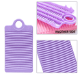 thumbnail image 4 of Antiskid Mini Washboard Plastic Washing Board Household For Students Clothes Clean Laundry, 4 of 5