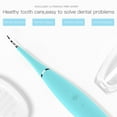 Portable electric sonic dental scaler tooth cleaner calculus stains