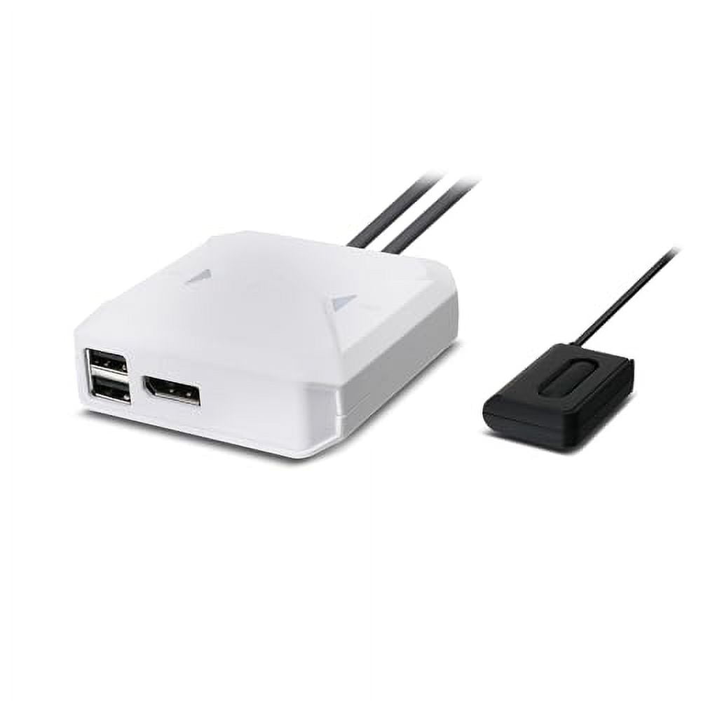 IOGEAR 2-Port 4K USB-C KVM Switch with DisplayPort Output - GCS72CC