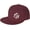 Dark Red, variant on Flying with Dinosaurs Flat Bill Hats Teens Cool Snapback Baseball Cap Unisex
