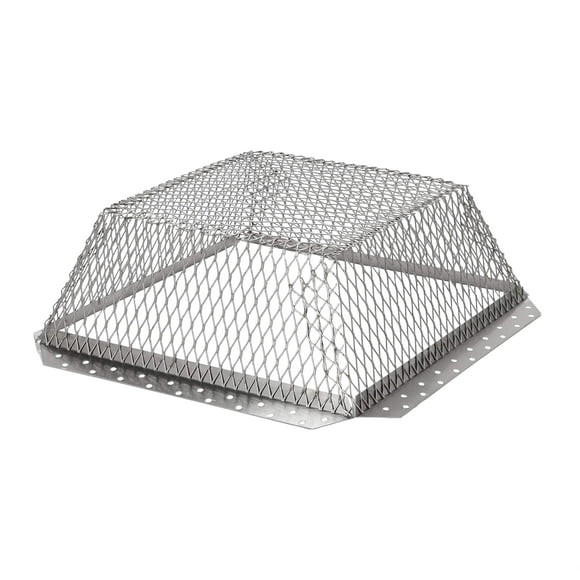 HY-C RVG1616 Stainless Steel Roof VentGuard with Wildlife Exclusion Screen, 16" x 16" x 6"