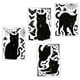thumbnail image 2 of 4 pegatinas de Halloween para , espeluznantes, impermeables, para oficina, interior, habitación infantil, suministros para fiestas., 2 of 8