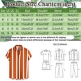 thumbnail image 3 of Men's Striped Summer Shirts Casual Button Down Short Sleeve Stylish ShirtsBeach Summer Hawaiian Shirts, 3 of 9