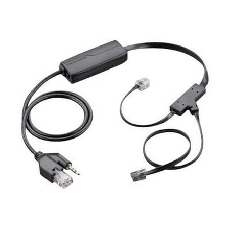 UPC: 0017229137400 | Plantronics APV-66 Hook Switch Cable Black 38633-11