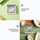 thumbnail image 3 of unbranded 5Ud Metálicos Cuadrados Para Galletas Reutilizables Ideales Para Fiestas Y, 3 of 8