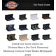 thumbnail image 3 of Dickies Dri-tech Calcetines deportivos con control de humedad para hombre, paquete múltiple, color negro (6 pares), talla de zapato: 6-12, 3 of 5