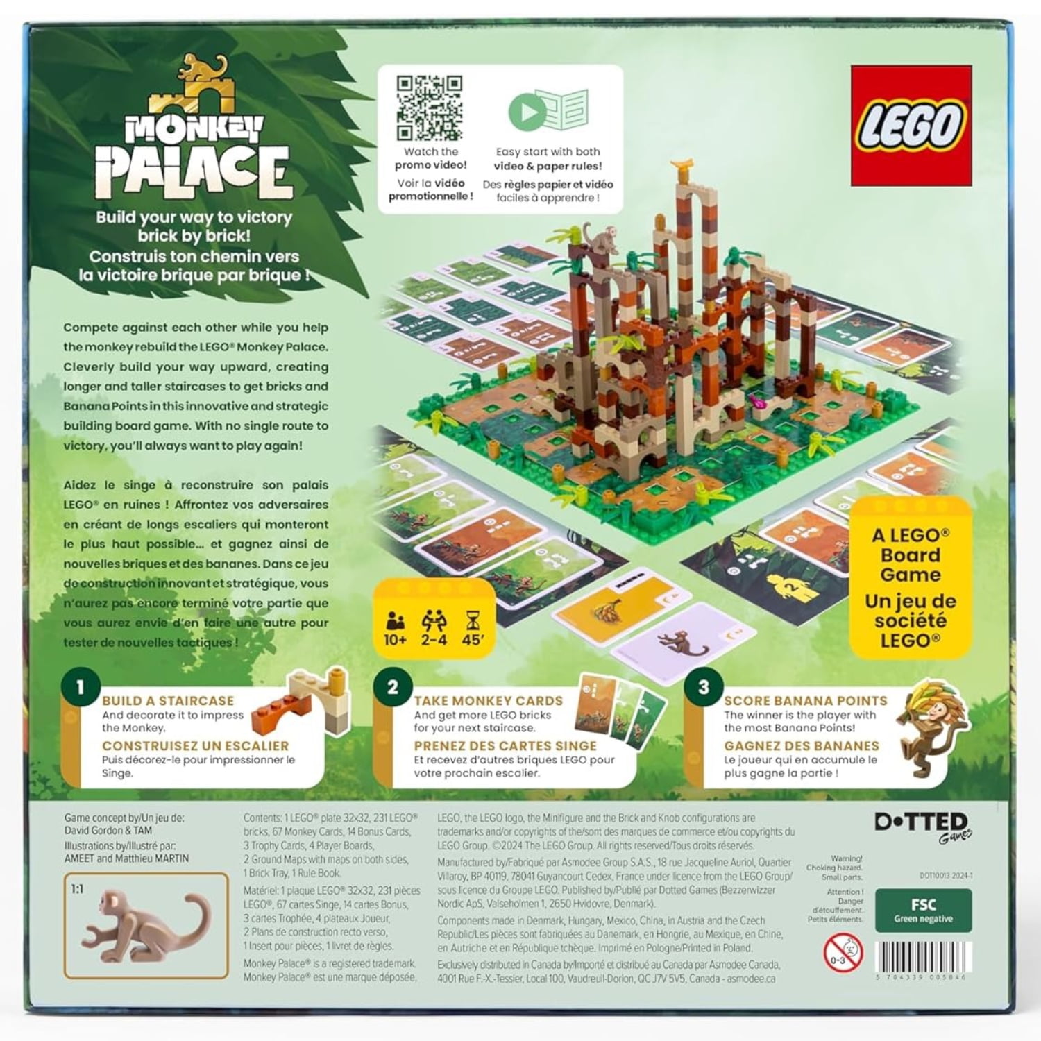 Monkey Palace: A Lego Board Game