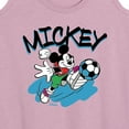 thumbnail image 3 of Disney - Standard Sports - Soccer Mickey - Women's Racerback Tank Top, 3 of 5