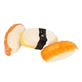 thumbnail image 3 of NestledNature Dog Squeaky Food Toy,3Pcs Sushi Dog Toy Simulation Sushi Shape Soft Latex Dog Squeaky Food Toys For Small And Medium Dogs,Sushi Dog Squeaky Toy, 3 of 8