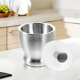 thumbnail image 4 of UPGRATOR Prensa De Ajo De Metal Plateado Con Ergonómico Y Multifuncional Para Uso En Cocina, 4 of 8