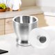 thumbnail image 4 of UPGRATOR Prensa De Ajo De Metal Plateado Con Ergonómico Y Multifuncional Para Uso En Cocina, 4 of 8