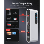iVANKY 8K HDMI Switch Cable Splitter with Remote