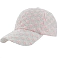 thumbnail image 2 of LiuXxxx Women Unisex Solid Lace Mesh Outdoor Knit Hat Winter Warm Casual Cap Pink, 2 of 4