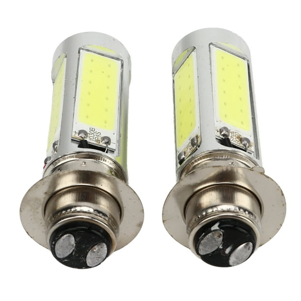 Faros Delanteros LED De Mazorca De 2 Piezas, Faro De Bicicleta De Motor H6000 H6000 H6M Con Diseño A Prueba De Vibraciones Para Motocicleta, ATV
