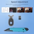 thumbnail image 2 of Tignapoo 4-Button Multilingual Bluetooth Mouse with 2.4G Connectivity, 10m Range, 4 DPI Settings, 128-Language Voice Input, Built-in Battery, Wine Red, 2 of 6