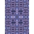 thumbnail image 1 of Ahgly Company Machine Washable Indoor Rectangle Transitional Purple Area Rugs, 7' x 10', 1 of 7