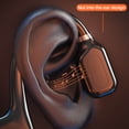 thumbnail image 3 of Bone Conduction Headphones, IPX8 Waterproof Swimming Headphones, Open Ear Headphones with MP3 Mode 32GB Memory Up to 12 Hours Playtime, Bluetooth 6.0 Earbuds Secure Fit for Running - Blue, 3 of 6