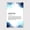 Amazing Definition, variant on Callipygian Definition Wall Art – Stylish Blue Abstract Canvas Print for Bedroom Living Room - 8x12 inches