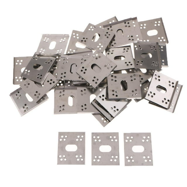 S SERENABLE Versatility Solar Panel Earthing Clamp / Earthing Washer X 50PCS 1.57x0.20\'\'