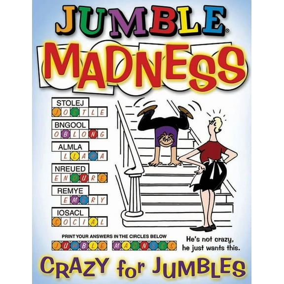 Jumbles(r) Jumble(r) Madness: Crazy for Jumbles(r), (Paperback)