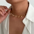 thumbnail image 5 of Alloy Tooth Necklace Gold Silver Color Option Fashion Wristlet Neckchain Jewelry Gift For Him Her, 5 of 9