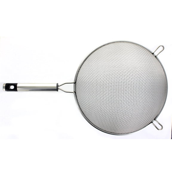 8.25" Strainer / Double Mesh / Stainless Steel