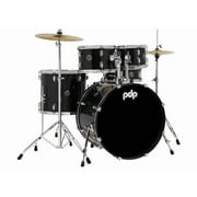 PDP Center Stage 5-Piece Full Drum Kit - 10/12/14/20/14, Iridescent Black Spark