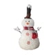 thumbnail image 5 of Adorno navideño de muñeco de nieve, linda figura navideña para el hogar, chimenea y oficina. Medio, 5 of 9