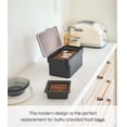 thumbnail image 5 of Yamazaki Home Tower Airtight Pet Food Storage Container, Black, 0.8 Gallon, 5 of 7