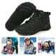 thumbnail image 1 of Botines forrado cálidos altos en los zapatos senderismo descalzo botas cortas a prueba nieve invierno invernal anti-Slip para subir caminatas, 1 of 9