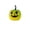 A004- Green, variant on Halloween Pumpkin Decorations Green Gradient Jack O Lantern Decor for Indoor Home Mantel Party Tabletop Halloween Home Decor 1 Piece