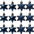 thumbnail image 1 of npkgvia Christmas Decorations,Hanging Decor,Christmas Tree Pendant 5cm12pcs Pentagonal Star Pendant Bright Irregular Electroplating,Clearance, 1 of 2